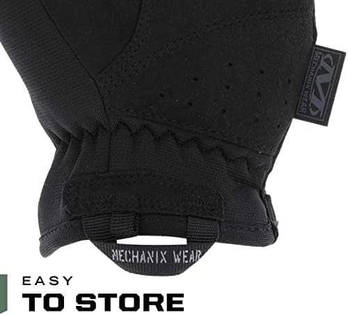 Mechanix Wear Pirštinės Mechanix The Original® Covert 55 juodos S dydis. Velcro, dirbtinė oda, TrekDry®