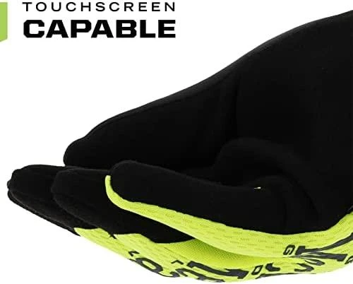 Mechanix Wear Pjūviams atsparios (5/D lygis delno srityje) apsauginės pirštinės Mechanix The Original® CR5 geltonos L dydis. Velcro, dirbtinė oda, TrekDry®, ryškios