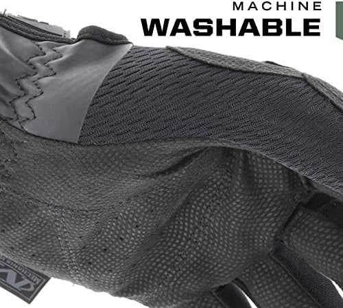 Mechanix Wear Pirštinės Mechanix Specialty 0.5 visos juodos XL 0,5mm storio delnas. Velcro, dirbtinė oda, TrekDry®, Lycra