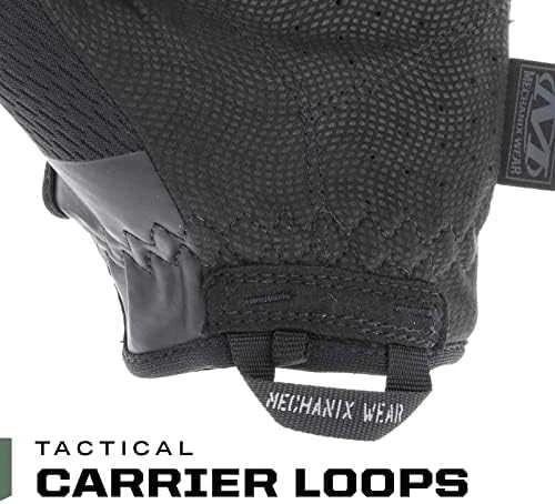 Mechanix Wear Pirštinės Mechanix Specialty 0.5 visos juodos XL 0,5mm storio delnas. Velcro, dirbtinė oda, TrekDry®, Lycra