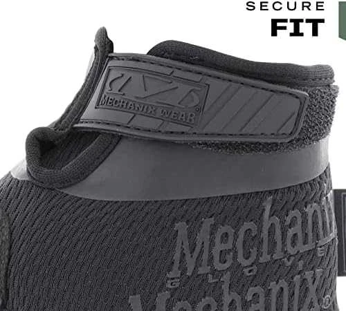 Mechanix Wear Pirštinės Mechanix Specialty 0.5 visos juodos XL 0,5mm storio delnas. Velcro, dirbtinė oda, TrekDry®, Lycra