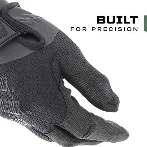 Mechanix Wear Pirštinės Mechanix Specialty 0.5 visos juodos XL 0,5mm storio delnas. Velcro, dirbtinė oda, TrekDry®, Lycra