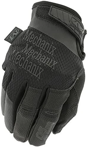 Mechanix Wear Pirštinės Mechanix Specialty 0.5 visos juodos XXL 0,5mm storio delnas. Velcro, dirbtinė oda, TrekDry®, Lycra