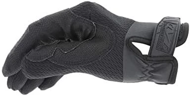 Mechanix Wear Pirštinės Mechanix Specialty 0.5 visos juodos XXL 0,5mm storio delnas. Velcro, dirbtinė oda, TrekDry®, Lycra