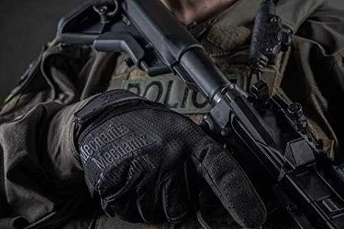Mechanix Wear Pirštinės Mechanix SPECIALTY VENT, su skylutėmis ventiliacijai, juodos XXL dydis. Velcro, dirbtinė 0.6mm oda.touchscreen technologija