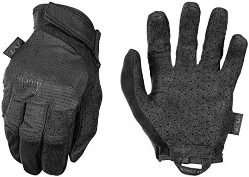 Mechanix Wear Pirštinės Mechanix SPECIALTY VENT, su skylutėmis ventiliacijai, juodos S dydis. Velcro, dirbtinė 0.6mm oda.touchscreen technologija
