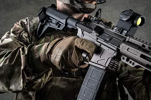 Mechanix Wear Pirštinės Mechanix SPECIALTY VENT, su skylutėmis ventiliacijai, Coyote M dydis. Velcro, dirbtinė 0.6mm oda.touchscreen technologija