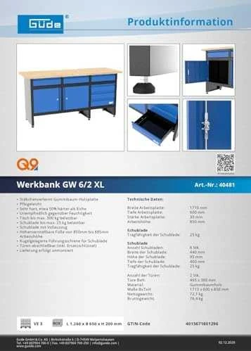 Güde GW 6/2 XL (40481)