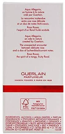 Guerlain Aqua Allegoria Rosa Rossa EDT tualetinis vanduo moterims, 125 ml