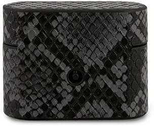 Dėklas Guess GUACAPPUNSSMLBK AirPods Pro dangtelis juodas/juodas Python Collection