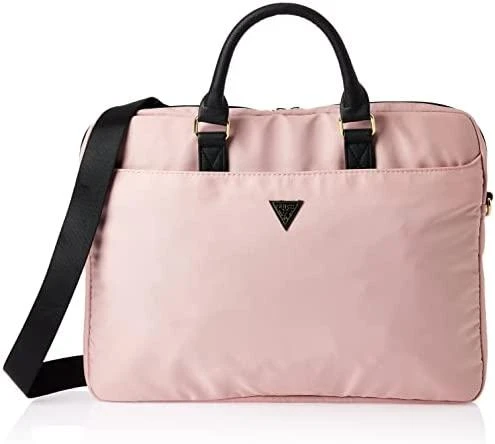 Guess Krepšys GUCB15NTMLLP 16″ rožinės spalvos Nylon Triangle Logo