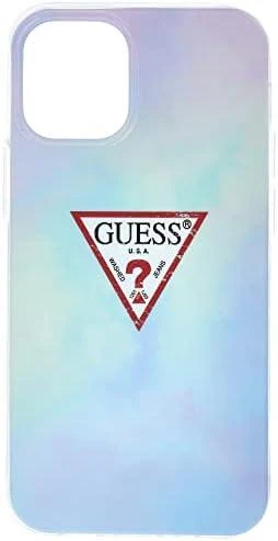 Guess GUHCP12SPCUMCGC02 iPhone 12 mini 5,4″ mėlynas kietas dėklas Tie & Die Collection