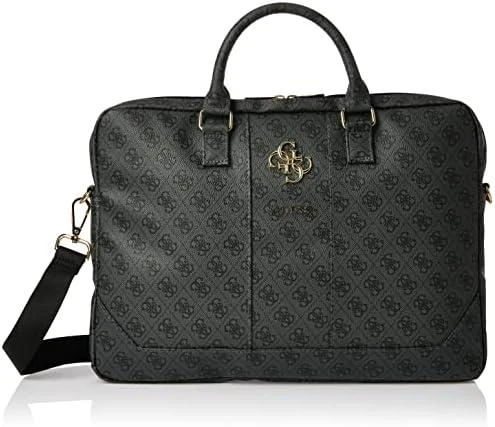 Guess 4G Big Logo krepšys kompiuteriui 16'' – pilkos spalvos