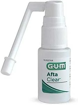 "Sunstar" kramtomosios gumos purškiklis "Afta Clear" 15ml