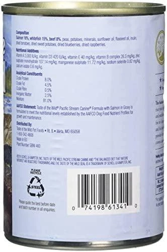Taste of the Wild Laukinės gamtos skonio dribsniai - Ramiojo vandenyno upelis - 390 g
