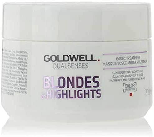 Atkuriamoji plaukų kaukė šviesintiems plaukams Goldwell Blondes &amp; Highlights 60sec Treatment 200ml