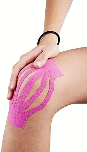 Kineziologinis teipas GYMSTICK 5m x 5cm juodas
