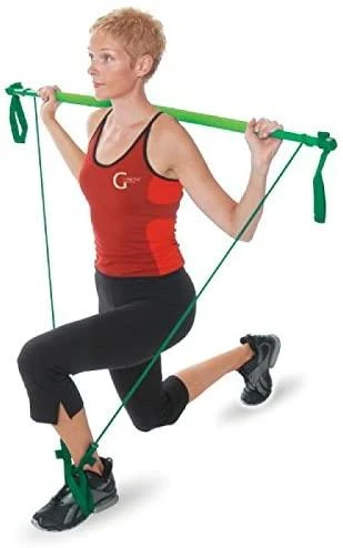 Treniruočių lazda GYMSTICK Original 2.0 (Pasipriešinimas: Lengvas)