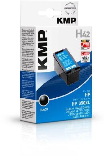 Legrand Tusz KMP KMP H42 rašalo kasetė juoda komp. w. HP CB336EE Nr. 350 XL – 1706 4350