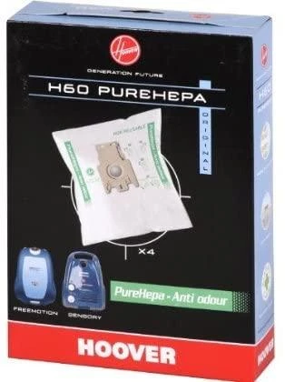 Dulkių siurblio maišelis Hoover H60 (4vnt.)