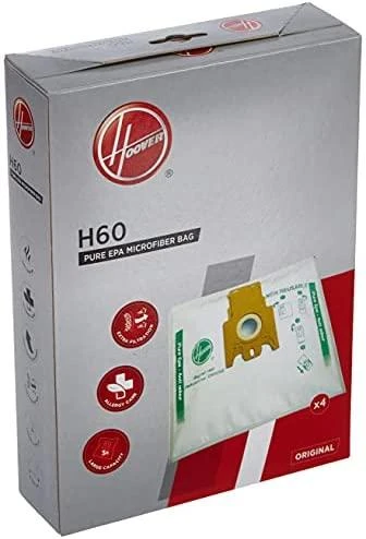 Dulkių siurblio maišelis Hoover H60 (4vnt.)