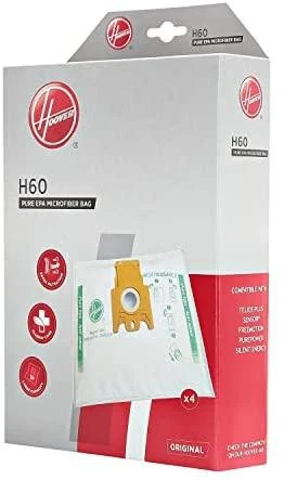 Dulkių siurblio maišelis Hoover H60 (4vnt.)