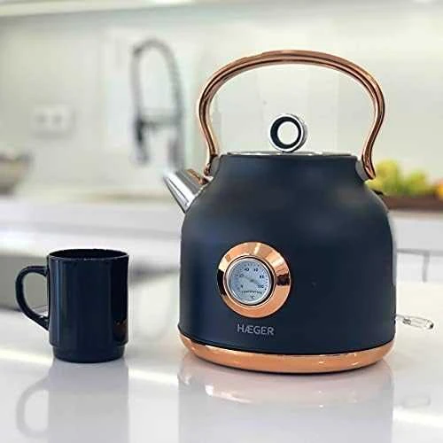 Elektrinis virdulys Haeger 1,7l su termometru 2200W