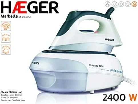 Lygintuvas su garų generatoriumi Haeger Marbella 0,9 L 2400W
