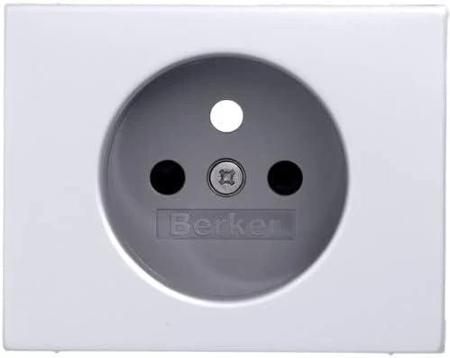 Berker Hager K.5 Aliuminio lizdo galvutė (3965757003)