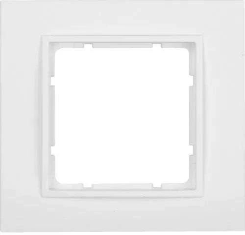 Hager Polo Berker Single frame B.7 universalus baltas matinis (10116919)