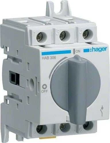Hager Switch skyriklis 3P 40A HAB304