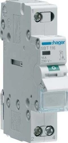 Hager MOD.ROZ.IZO.Z LAM.SYG.1P 16A 230VAC