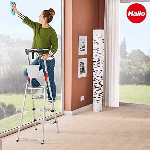 Hailo Kapnes majsaimniecibas L80 ComfortLine / aluminija / 7 pakapieni
