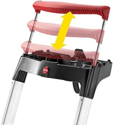 Hailo Buitinės kopėčios L85 ComfortLine / aliuminio / 4 pakopų 4007126023810