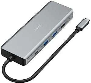 Nešiojamojo kompiuterio prijungimo stotis Hama Connect 2 Media USB-C / 100W