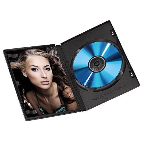 1x10 Hama DVD-Jewel Case juodas 51276