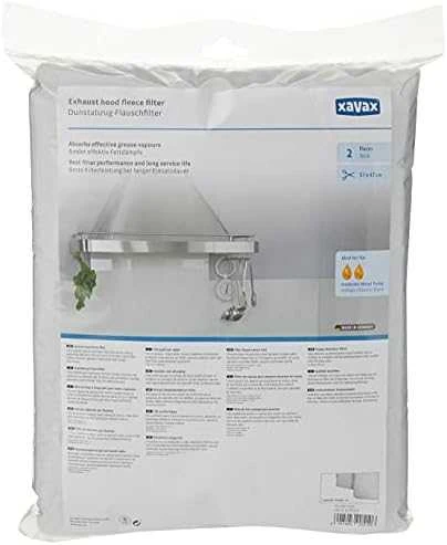 Xavax Aktyvios anglies filtras, gartraukiams, 47x57cm, 2vnt