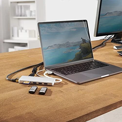 Hama kelių prievadų USB-C Apple MacBook Air & Pro
