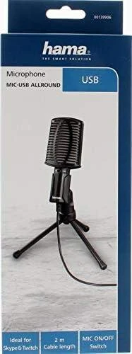 Mikrofonas Hama MIC-USB Allround (139906)