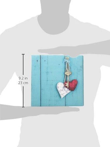 Hama Memo Rustico 22,5x22,5 200 nuotraukų 10x15 Love Key 2169