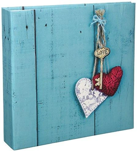 Hama Memo Rustico 22,5x22,5 200 nuotraukų 10x15 Love Key 2169