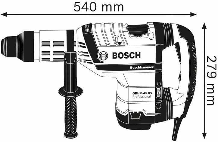 Perforatorius Bosch GBH 8-45 DV PROFESSIONAL