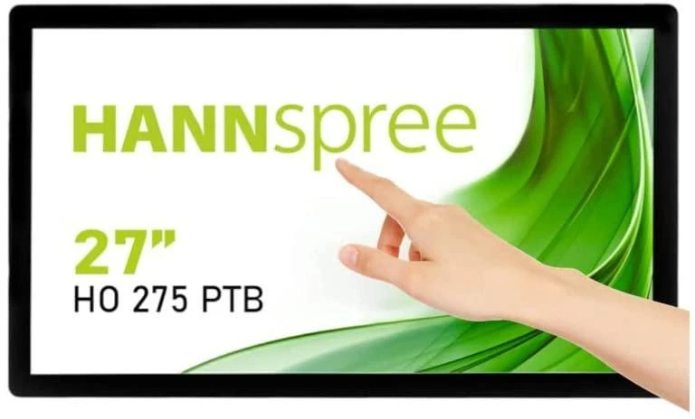 Monitorius Hannspree HO275PTB LED 27-inch Jutiklinis ekranas Monitorius