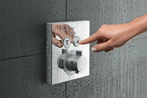Hansgrohe ShowerSelect termostatas su dviem išėjimais, chromas