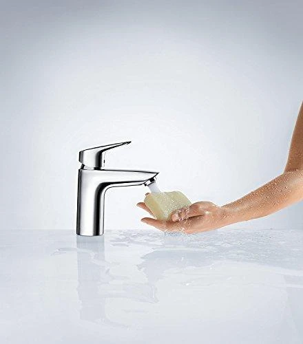 Hansgrohe izlietnes maisītājs Logis 100, ar push-open, hroms