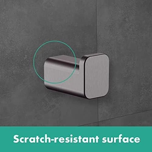 Rankšluosčio kabliukas Hansgrohe AddStoris 41742340, Brushed Juodas Chrome