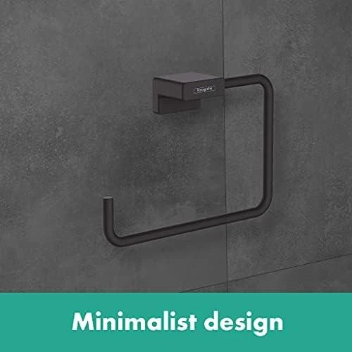 Rankšluosčio laikiklis Hansgrohe AddStoris 41754670, juodas matinis