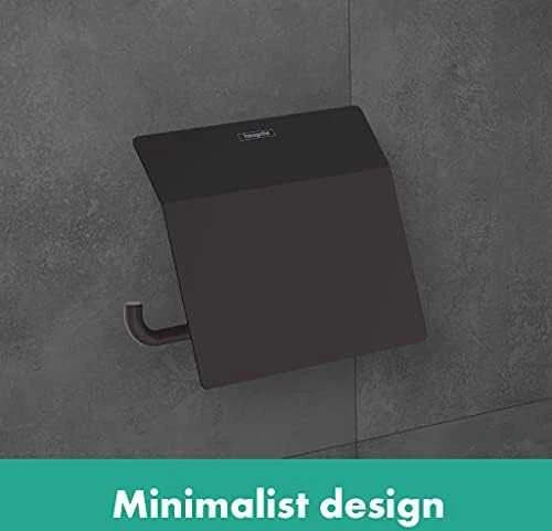 Tualetinio popieriaus laikiklis su dangteliu Hansgrohe AddStoris 41753670