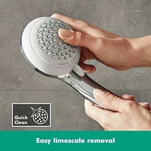 Hansgrohe „Crometta 85 Vario“ rankinio dušo purkštuvas, chromuotas