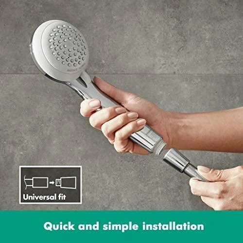 Hansgrohe „Crometta 85 Vario“ rankinio dušo purkštuvas, chromuotas